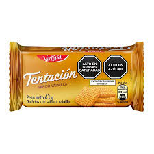 Galleta tentacion vainilla 45g